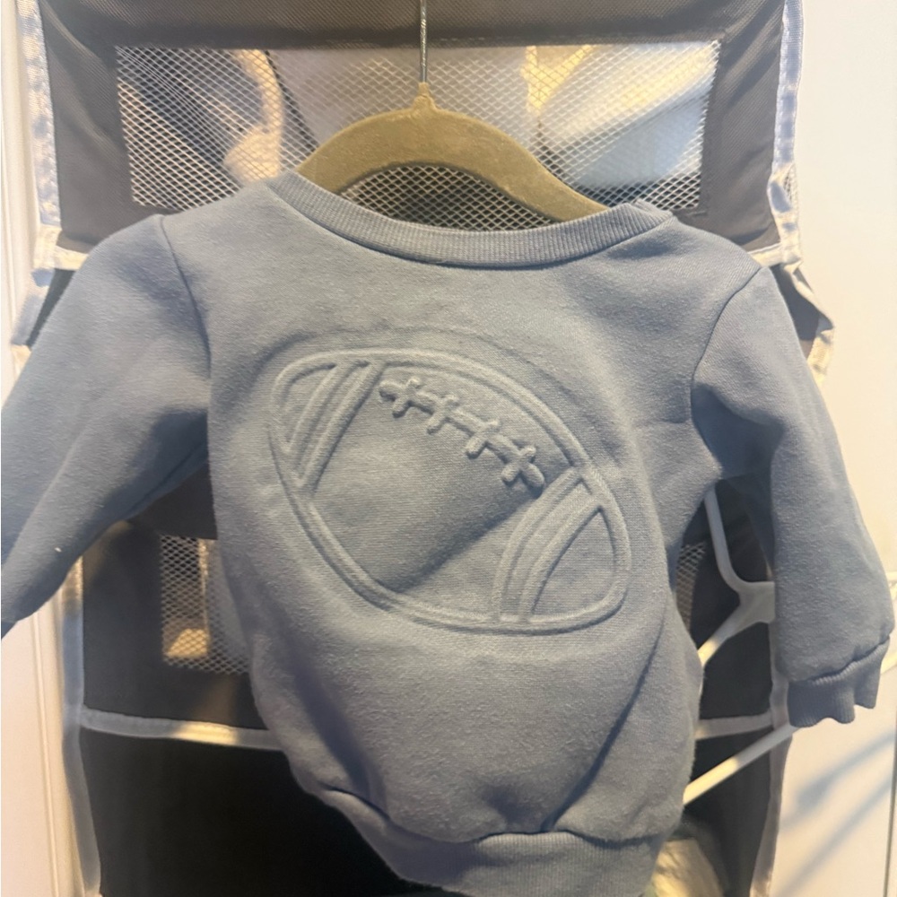 Little Me two piece jogger set